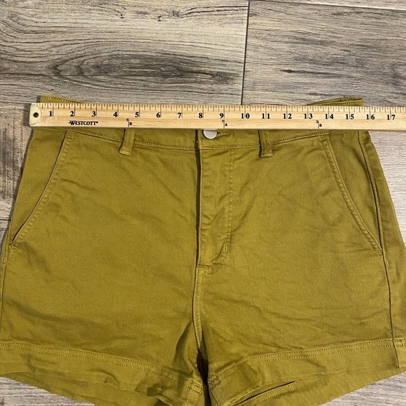 EVERLANE Women’s Size 10 High Rise Cotton Twill Shorts - Picture 5 of 12
